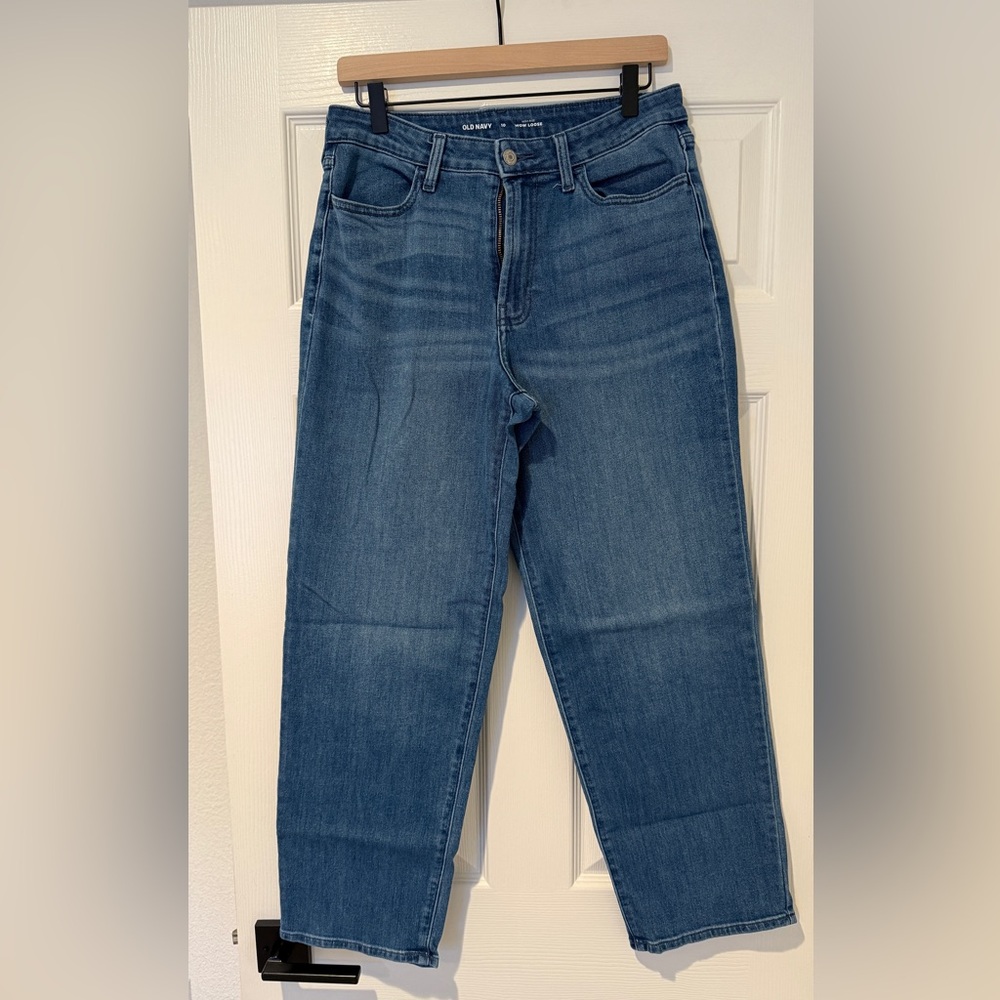 Old Navy high rise WOW loose
Size 10